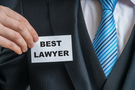 Best Lawyer sign