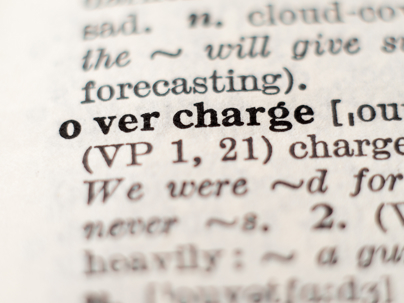 overcharge definition